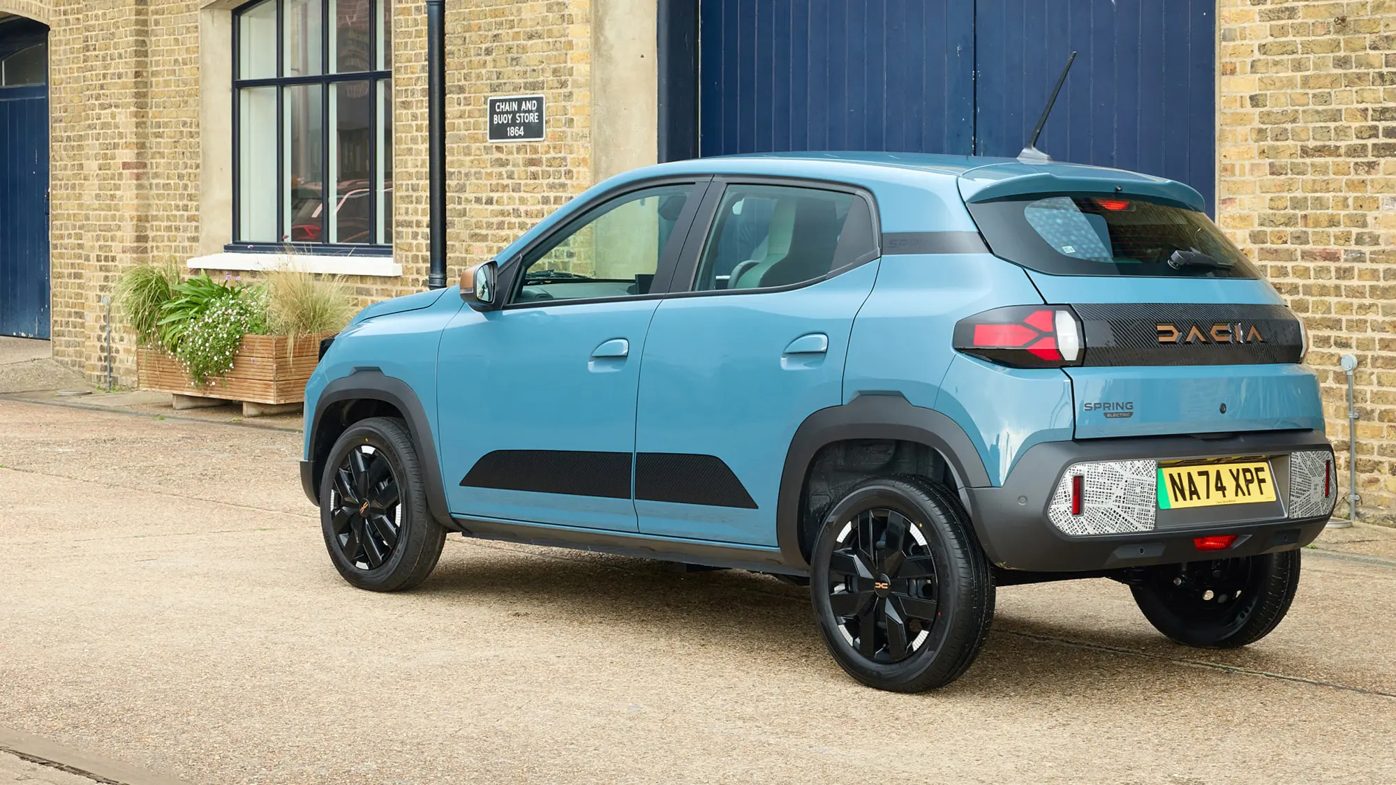 076-dacia-spring-review-rear-blue